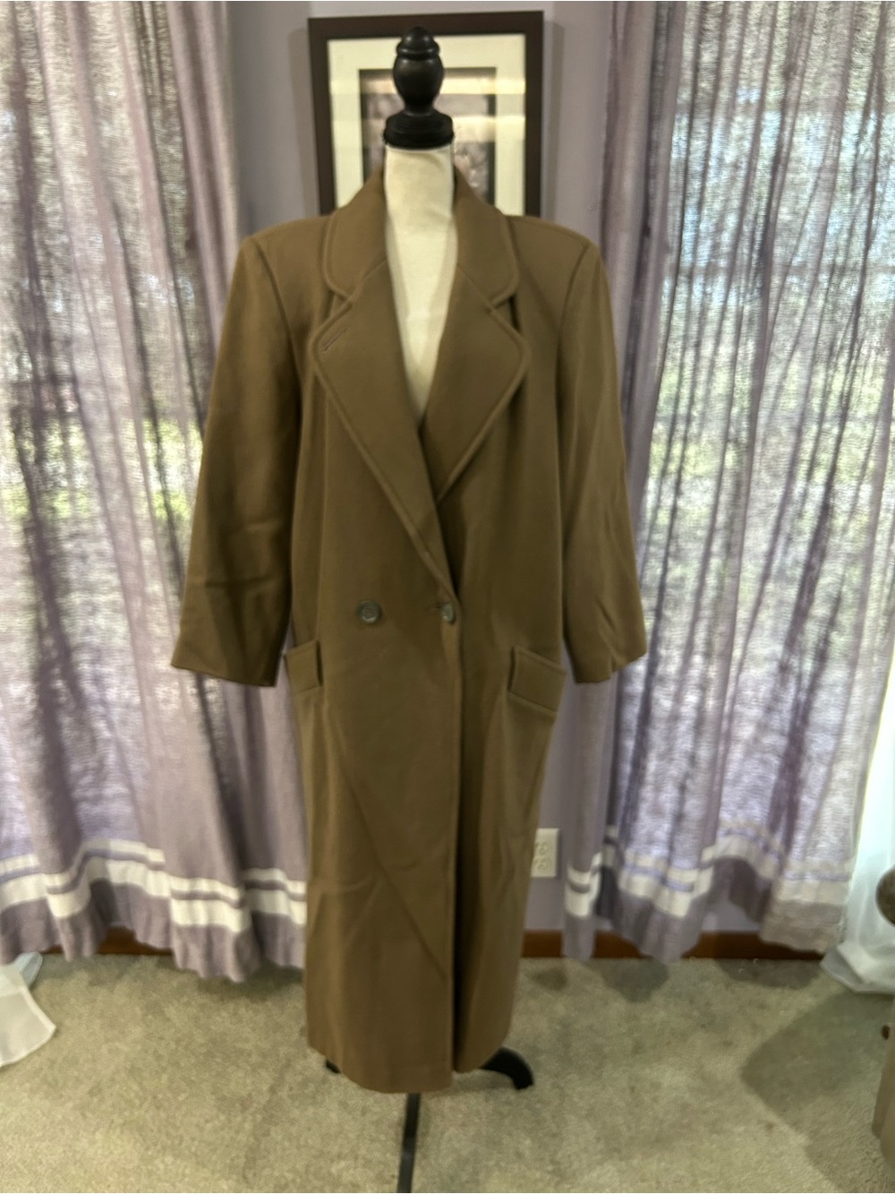 Vintage Style VI Ltd Wool Overcoat
